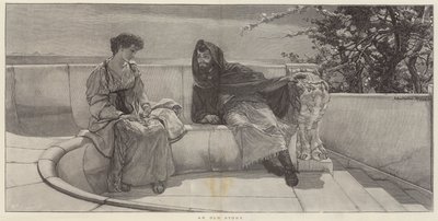 Una vecchia storia da Lawrence Alma Tadema